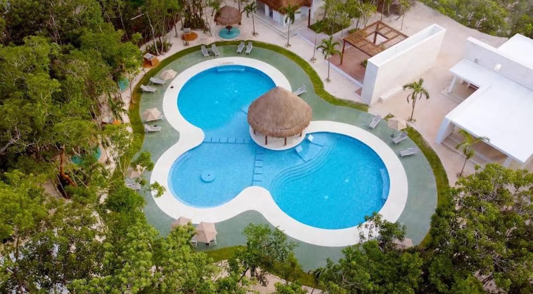 2-Bedroom Condo By The Jungle W/ Swimming Pool Puerto Morelos Buitenkant foto