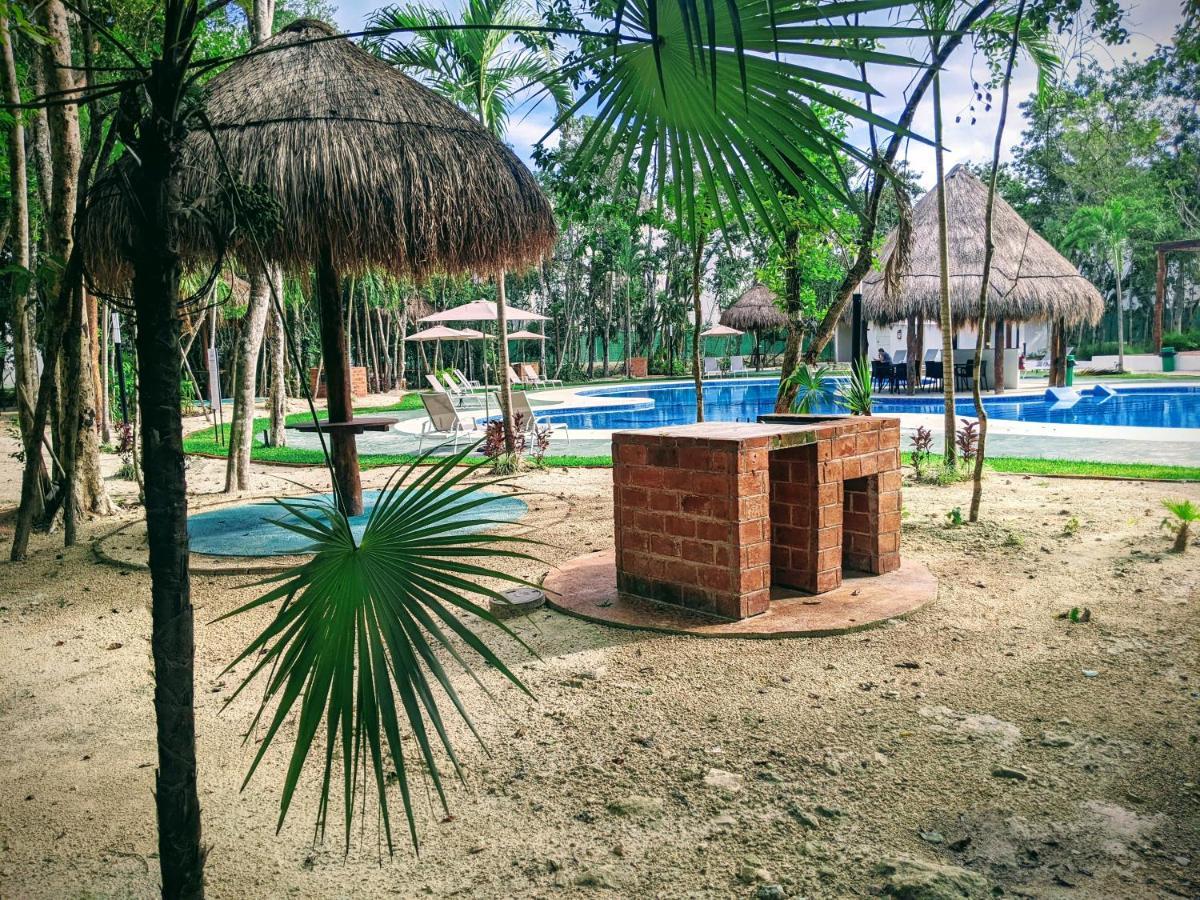 2-Bedroom Condo By The Jungle W/ Swimming Pool Puerto Morelos Buitenkant foto